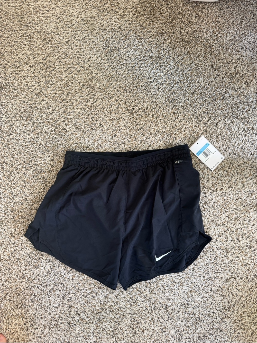 Nike Black Athletic Running Shorts